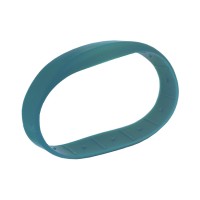 Перезаписываемый RFID браслет T5577 “OFFICE TEMIC” СИНЕ-ЗЕЛЕНЫЙ, без застежки