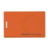 Бесконтактная цветная карта EM-Marine CLAMSHELL (ORANGE) с номером, оранжевого цвета