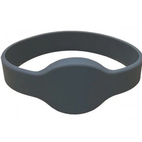 RFID браслет MIFARE “OVAL” СЕРЫЙ, диаметр 65 мм