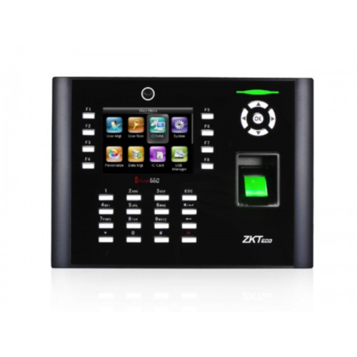 ZKTECO iClock660 [EM], биометрический терминал учета рабочего времени по отпечаткам пальцев