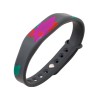 Силиконовый RFID браслет доступа MIFARE “PAINT” СЕРЫЙ, с застежкой