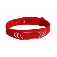 Перезаписываемый RFID браслет T5577 “SPORT” КРАСНЫЙ (125 кГц)