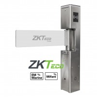 ZKTECO SBT2011S НЕРЖ [EM/MF] распашной турникет-калитка с контроллером и считывателями карт