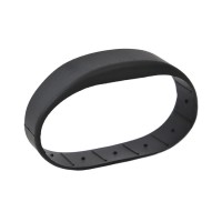 Силиконовый RFID браслет EM-Marine “OFFICE” ЧЁРНЫЙ, без застежки